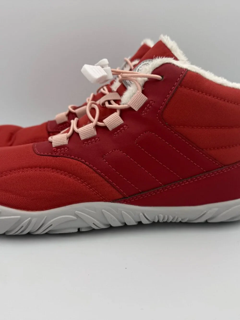 NWT Hike Footwear Lorax Comfort Red Barefoot Winter Boots Sz 41 US W 10/M 8.5